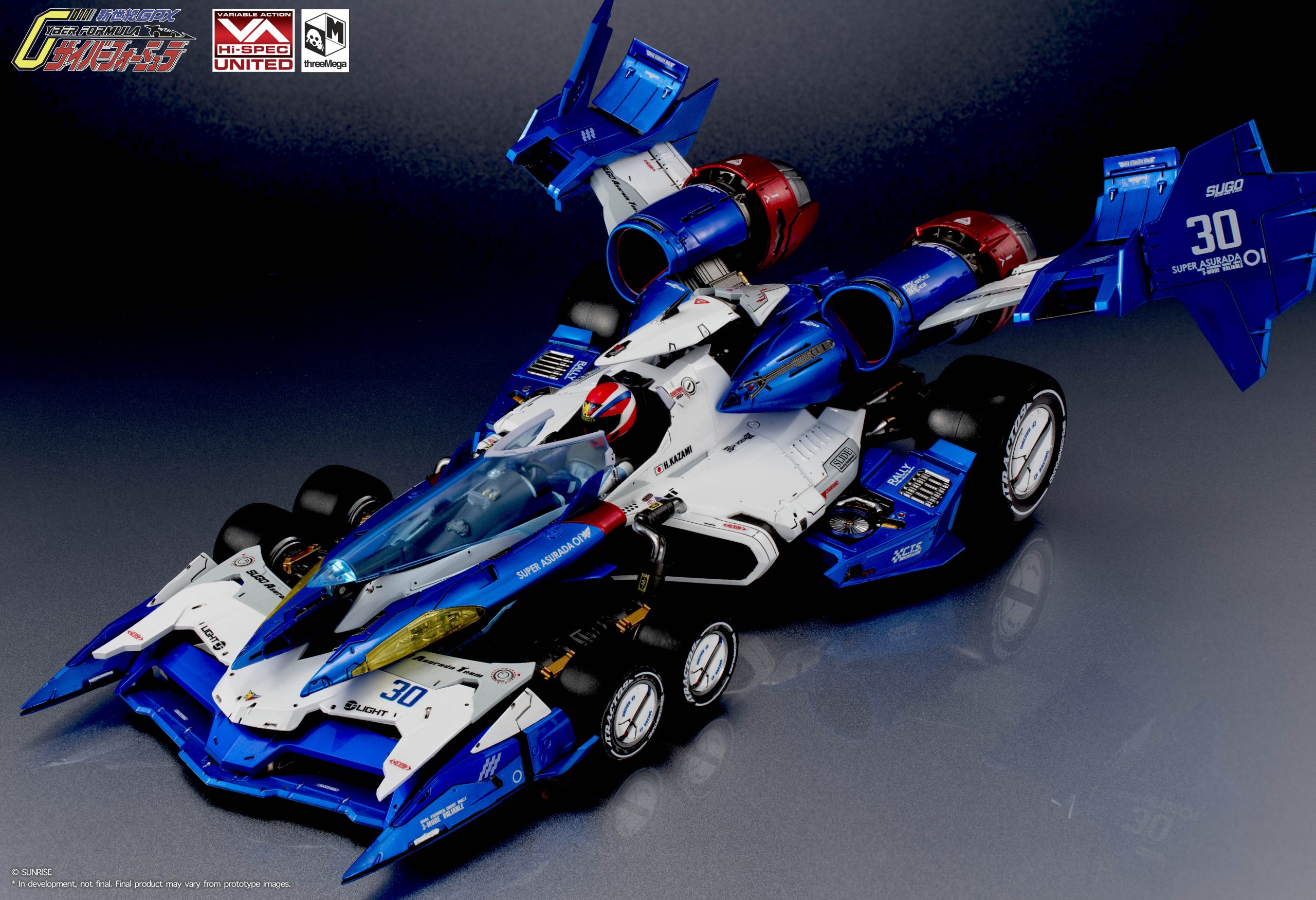 <preorder ปิดรับวันที่ 14/4/2025> เปิดรับPreorder มัดจำ 7000 บาท Future GPX Cyber Formula VARIABLE ACTION Hi-SPEC UNITED