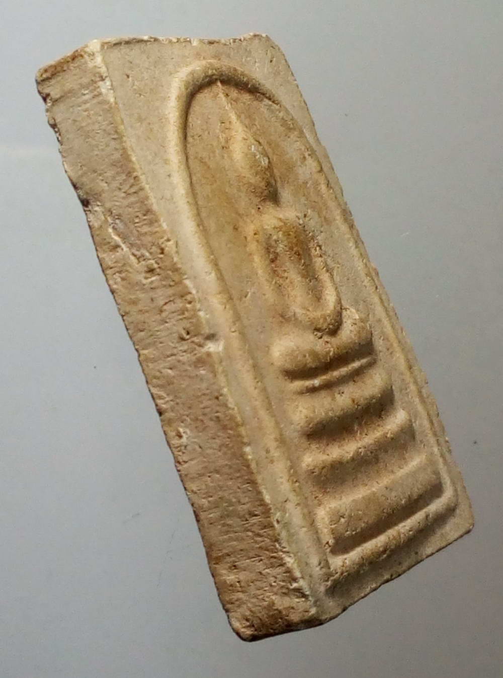 รหัสสินค้า พระสมเด็จ วัดต่างๆ 436 พระสมเด็จเนื้อผง หลังยันต์อุ วัดดอนอีไข รุ่นสร้างศาลา