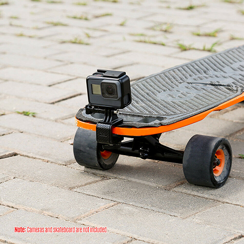 Telesin GoPro Surfskate Skateboard Stand Mount Holder Clip สำหรับ GoPro, Action Camera ล็อคแน่น ติดตั้งง่าย ได้มุมมองใหม