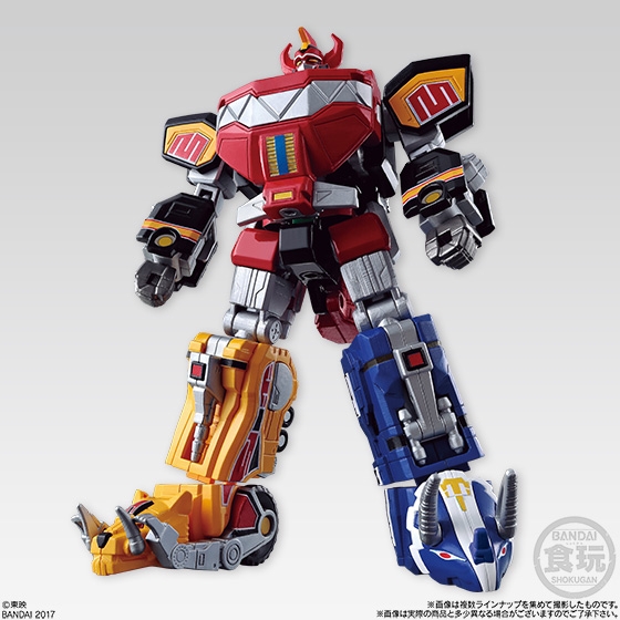 <Preorderถึง6/6//2022 > 🔔เปิดรับPreorder มัดจำ 100 บาท P-bandai SUPER MINIPLA SHINKA GATTAI LEGACY MEGAZORD SET W/O RAMUNE