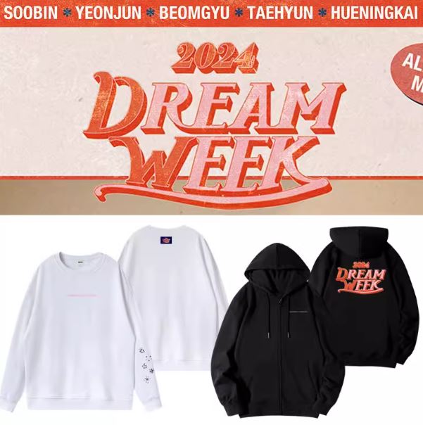 เสื้อกันหนาว TXT : 2024 Concert [DREAM WEEK]