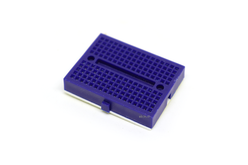 Breadboard 170 holes สีฟ้า บอร์ดทดลอง เบรดบอร์ด โพโต้บอร์ด (SYB-170)