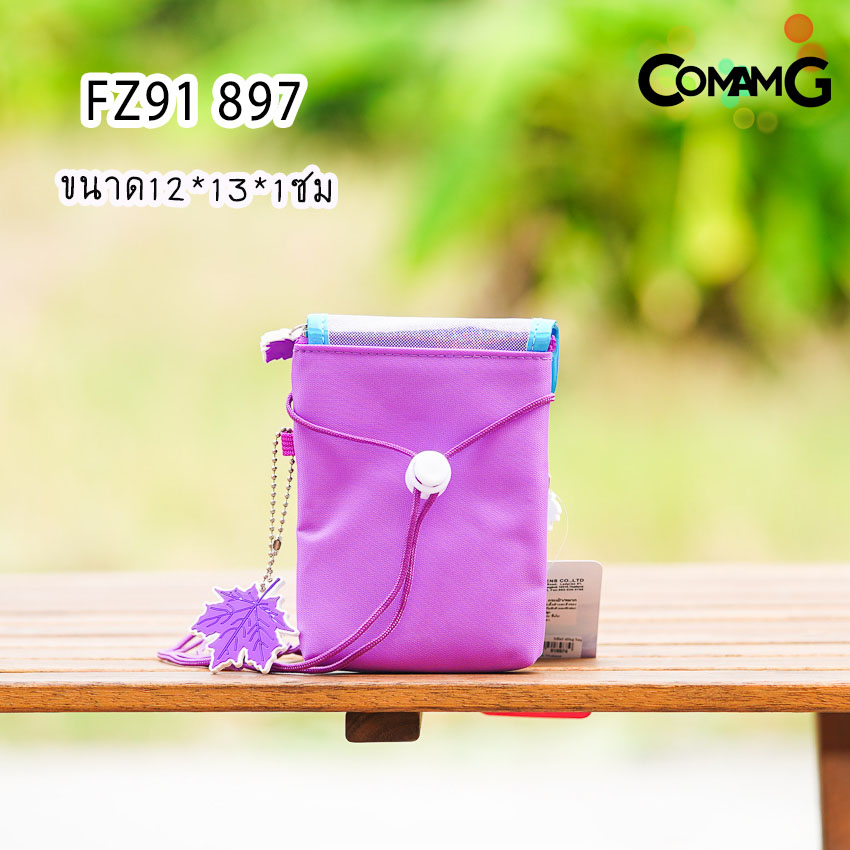 กระเป๋าสะพายข้างเอลซ่า อันนา โฟรเซ่น กระเป๋าคล้องคอเด็ก (Frozen2) ลิขสิทธิ์แท้