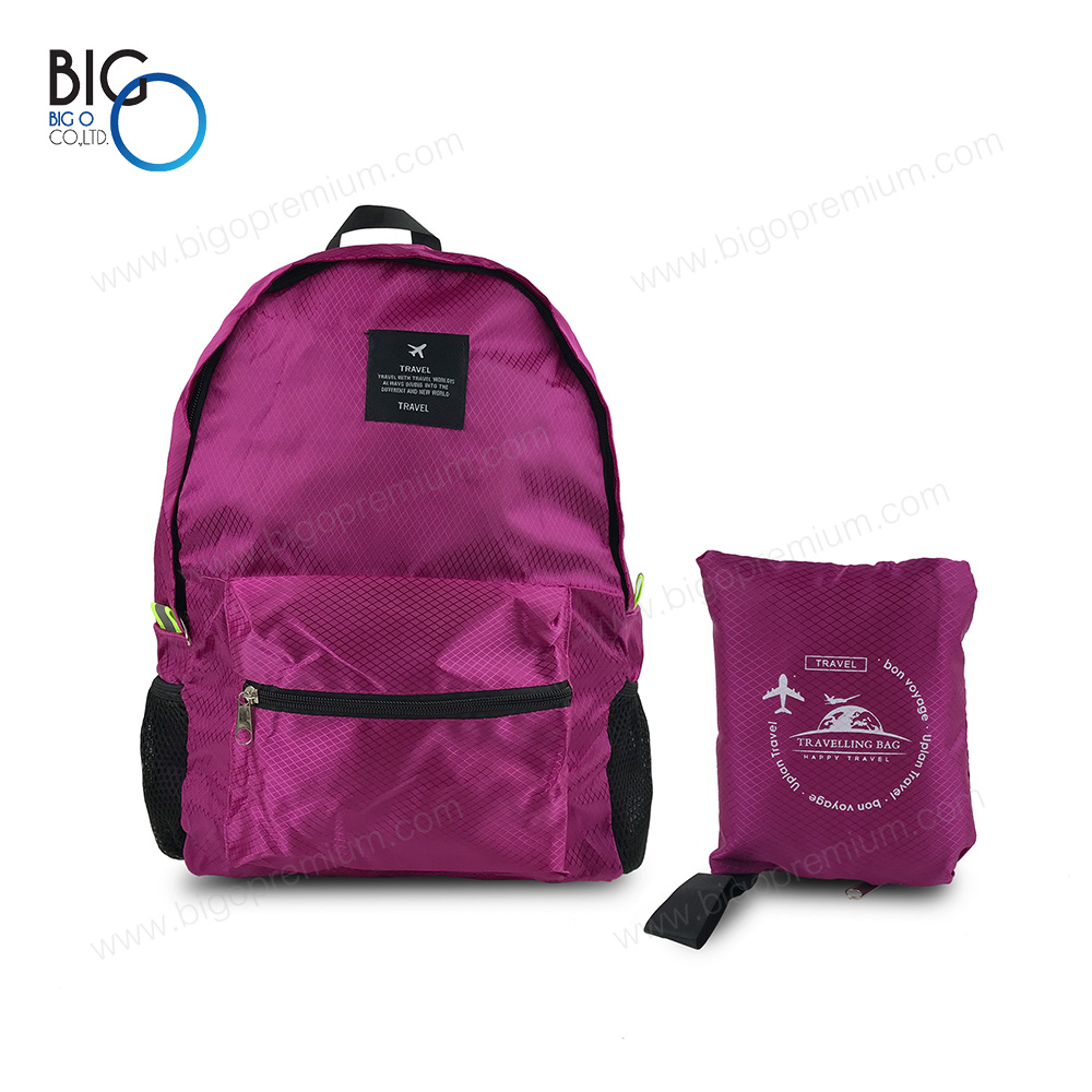 กระเป๋าเป้พกพา พับได้