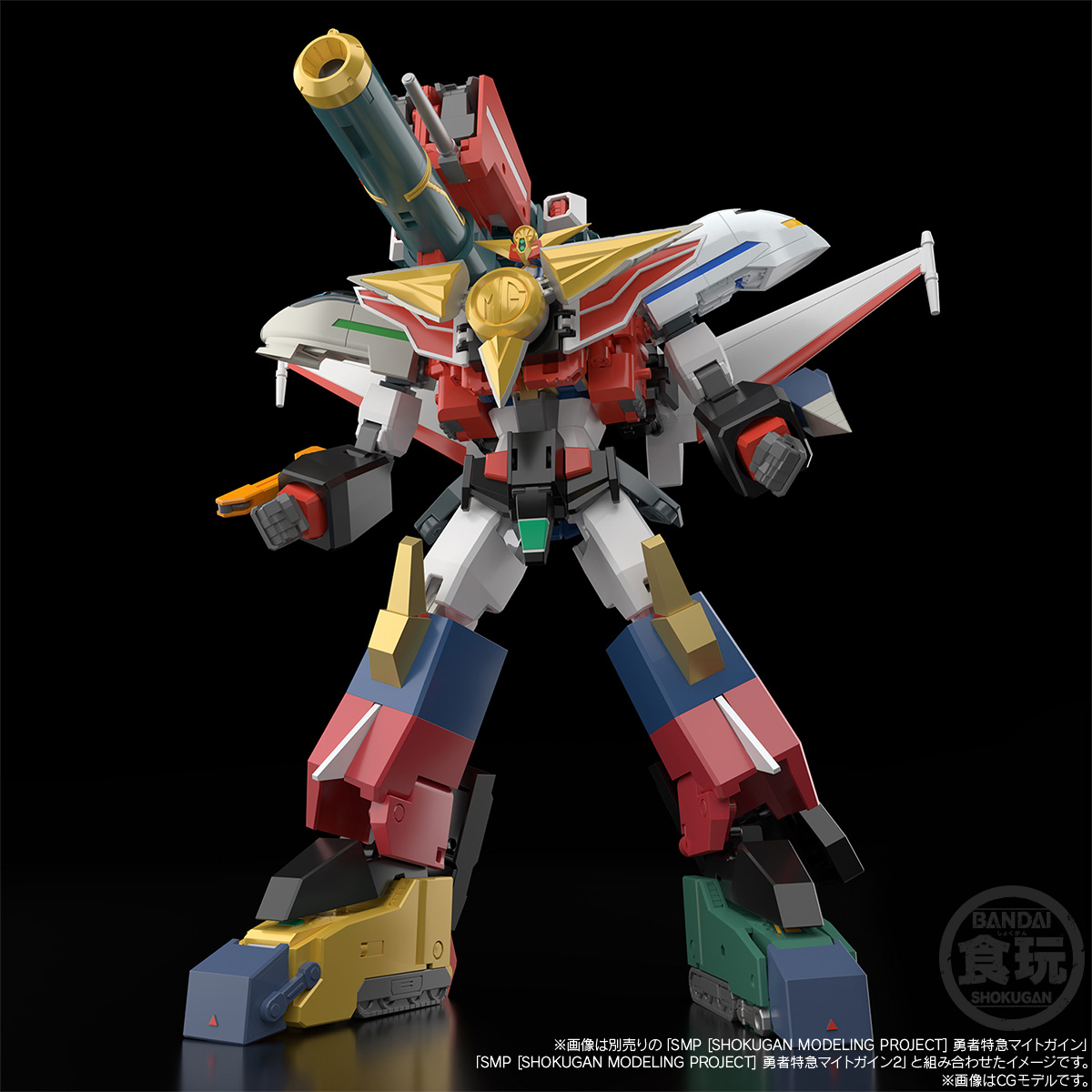 <Preorderถึง 26/6/2023 > 🔔เปิดรับPreorder มัดจำ 200บาท SMP [SHOKUGAN MODELING PROJECT] THE BRAVE EXPRESS MIGHT GAINE MIGHT GUNNER W/O GUM