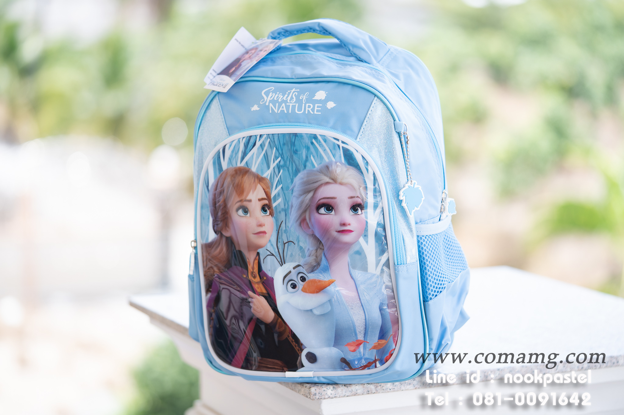 กระเป๋าเป้เอลซ่าอันนา (Frozen) มีไฟ ลิขสิทธิ์แท้ 14นิ้ว