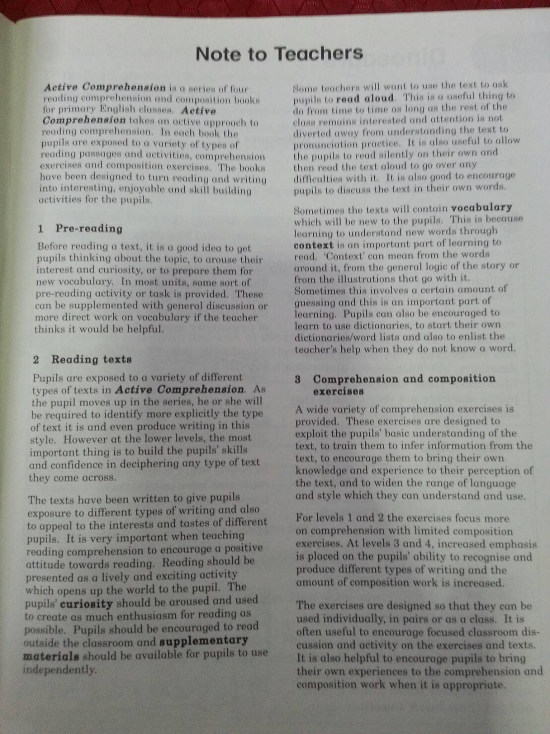 Active Comprehension 3 By Philip Powell-Davies and Charlie Walker (Oxford University Press)