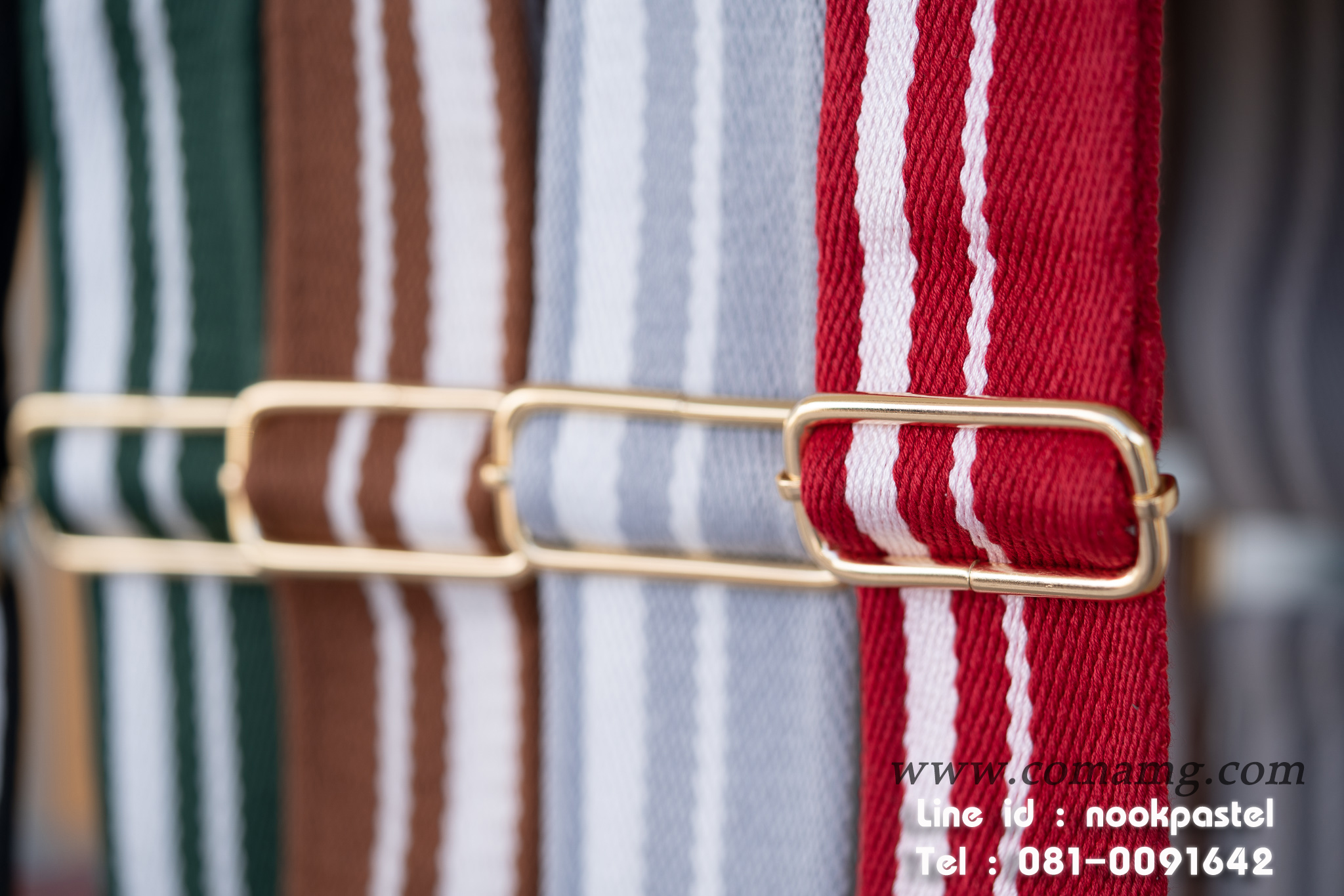 สายกระเป๋าผ้า สายสปอร์ต