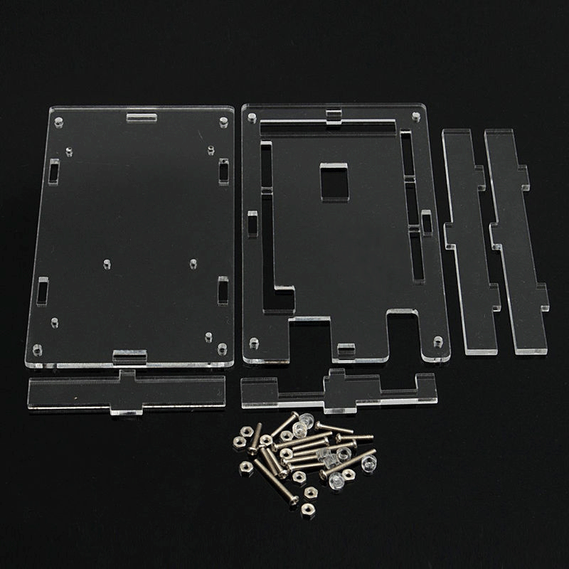 Case acrylic Arduino Mega 2560 กล่องอะคริลิคแบบใส For Arduino Mega 2560
