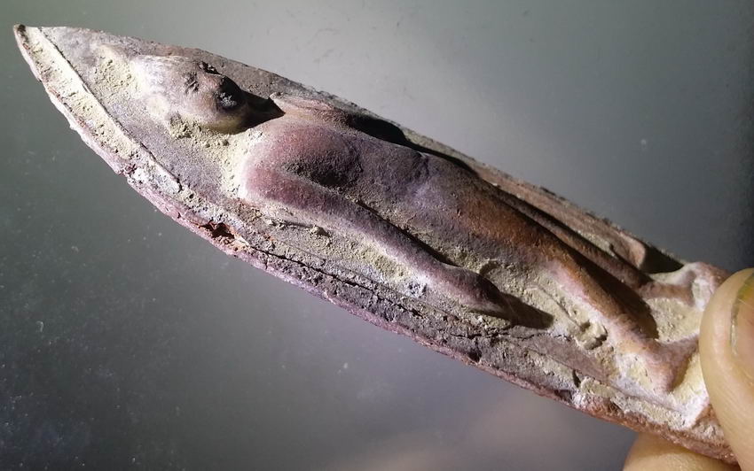 รหัสสินค้า พระกรุ 064 พระลีลา ถ้ำหีบ จังหวัดสุโขทัย สภาพชำรุด