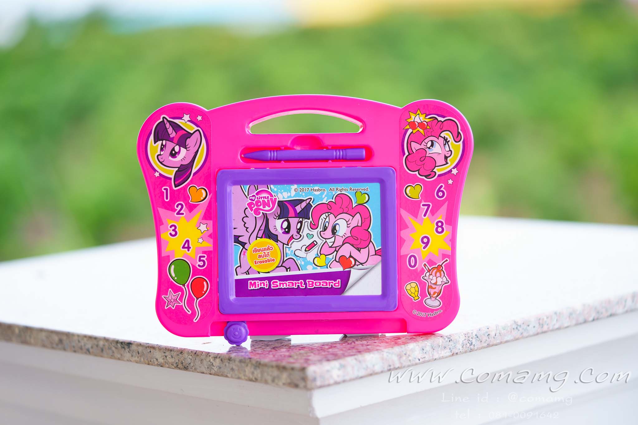 กระดานแม่เหล็ก กระดานวาดเขียนลายโพนี่ (My Little Pony) ลิขสิทธิ์แท้