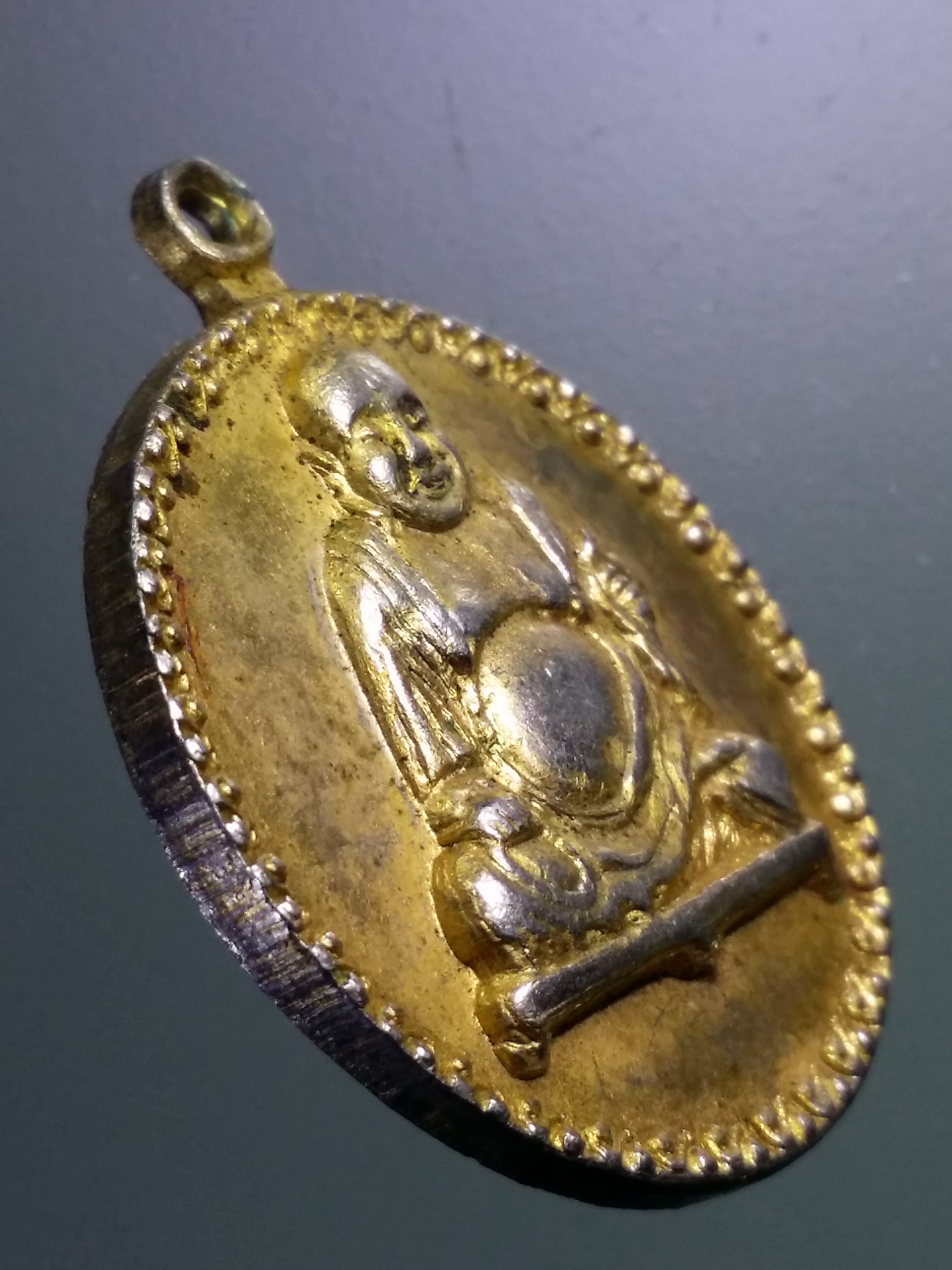 รหัสสินค้า เทพจีน - เทพฮินดู 114 เหรียญกะไหล่ทองพระสังกัจจายน์ วัดโพธิ์แมนคุณาราม