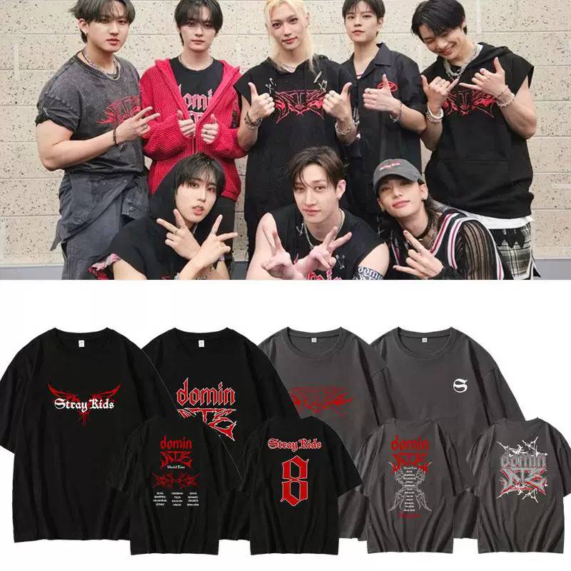 เสื้อยืด Stray Kids : 2024 World Tour domin ATE