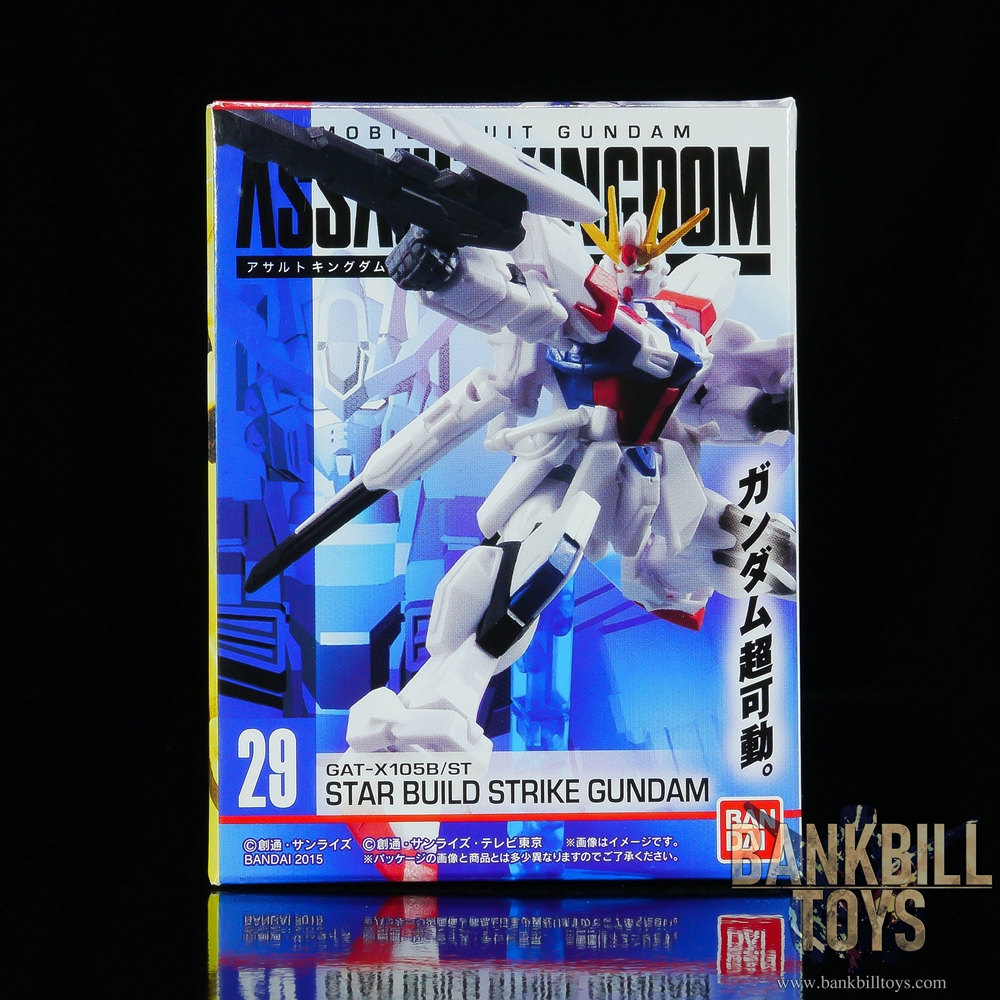กันดั้ม Bandai Candy Toy Mobile Suit Gundam Assault Kingdom 8 No.29 GAT-X105B/ST Star Build Strike Gundam