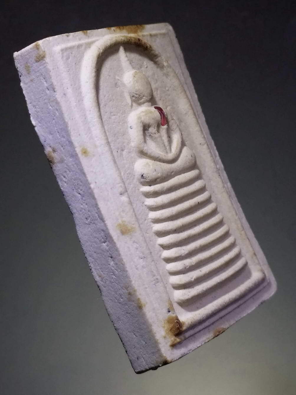 รหัสสินค้า พระไม่ทราบที่ 248 พระสมเด็จเนื้อผง หลังพระประจำวัน ฝังพลอย ไม่ทราบที่ พระรายการนี้ให้เช่าบูชาแล้ว