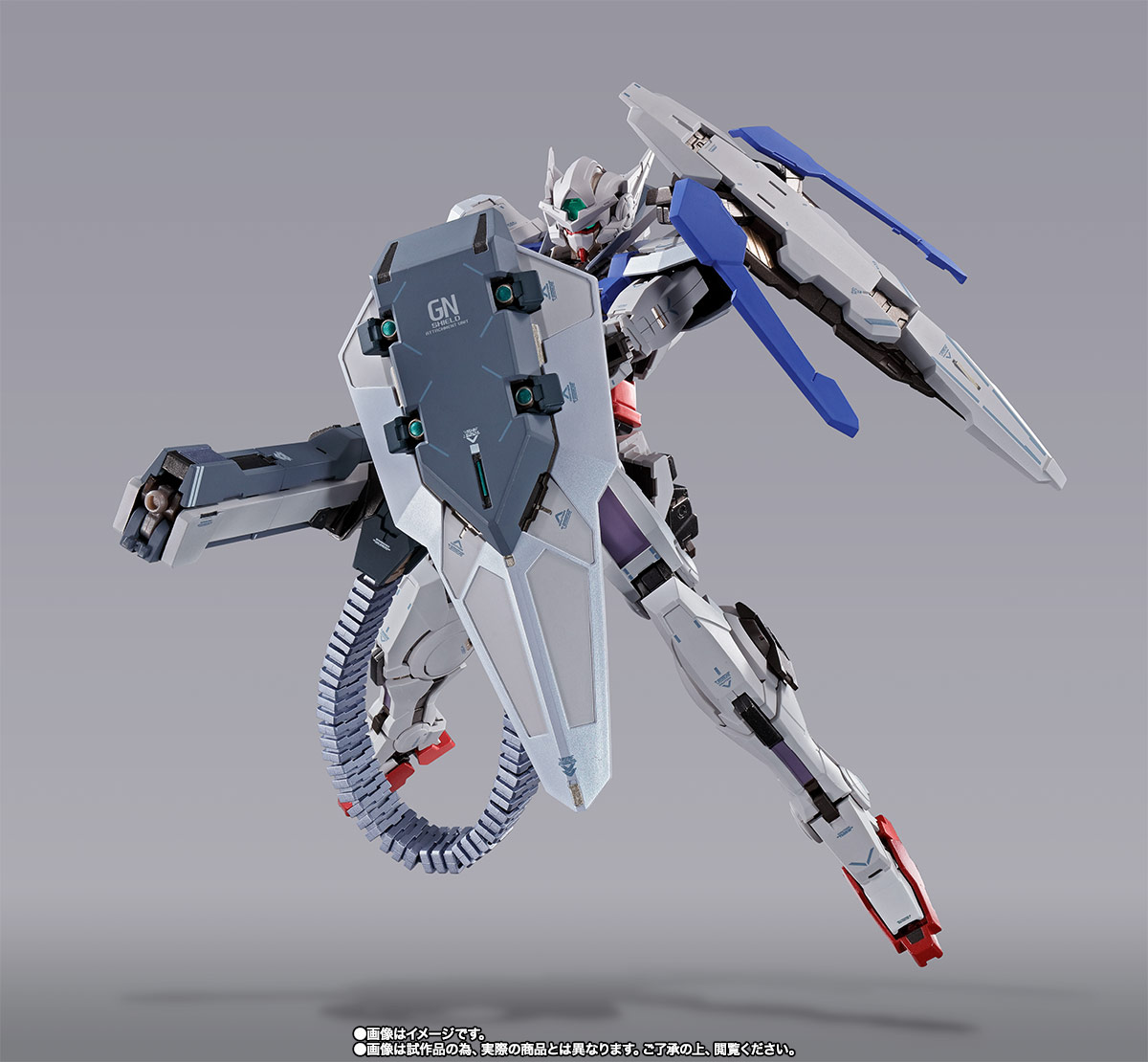 กันดั้ม Bandai Spirits Premium Bandai Tamashii Web Shop Limited Metal Build GNY-001 Gundam Astraea + Proto GN High Mega Launcher