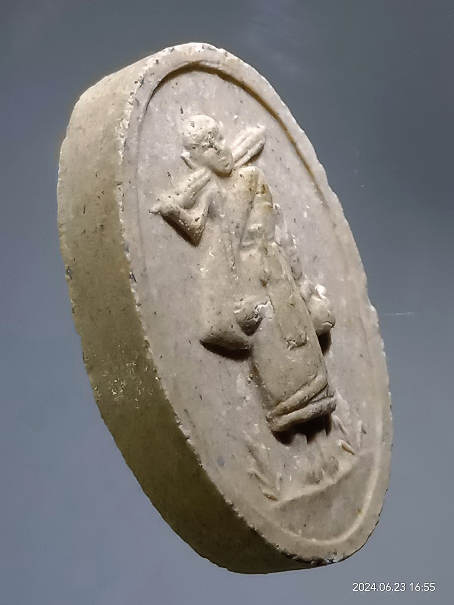 รหัสสินค้า พระเนื้อดิน เนื้อผง เนื้อว่าน 245 พระสิวลีเนื้อผง หลวงปู่โต๊ะ วัดประดู่ฉิมพลี ออกวัดถ้ำสิงโตทอง