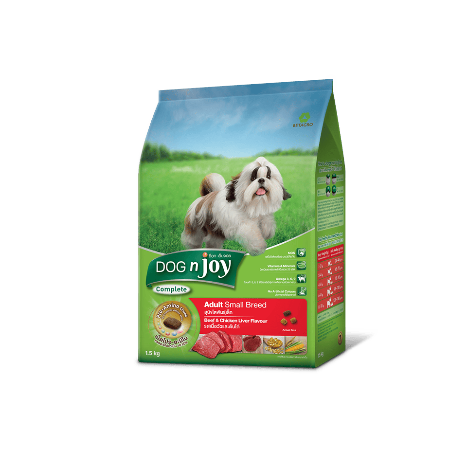 DogNJoy ด็อกเอ็นจอย อาหารสุนัข3KG – สำหรับสุนัขทุกสายพันธุ์ ราคาดี คุณภาพครบ
