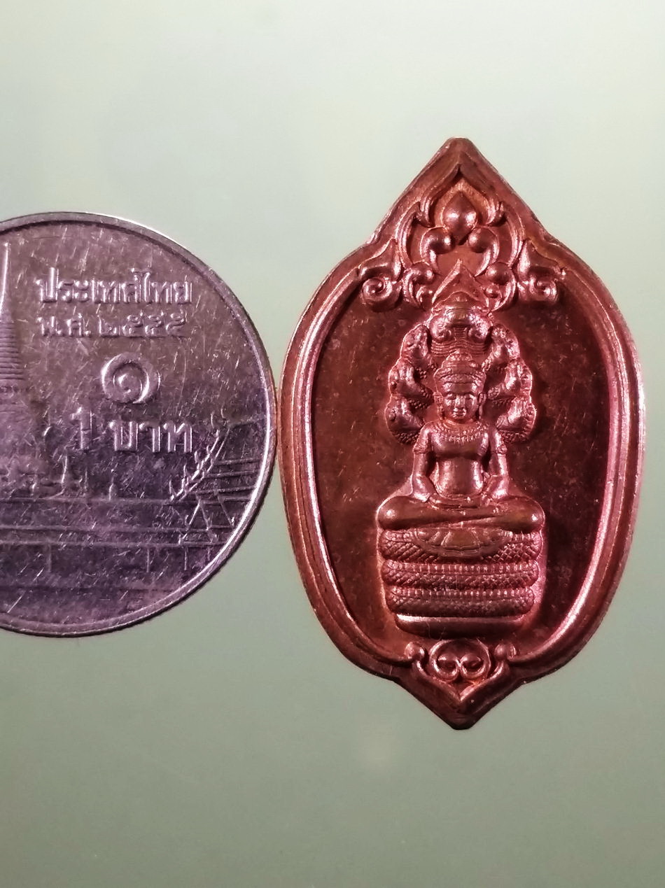 รหัสสินค้า เหรียญพระพุทธ 4218 เหรียญพระนาคปรก หลังพระครูสมุหะ์ โมนี ธีรมุนี วัดสว่างโสภณ สร้างปี 2560 ตอกโค๊ตด้านหลัง แจกในงานกฐิน พระสวยมาก ท่านสุภาพสตรีไม่ควรพลาด