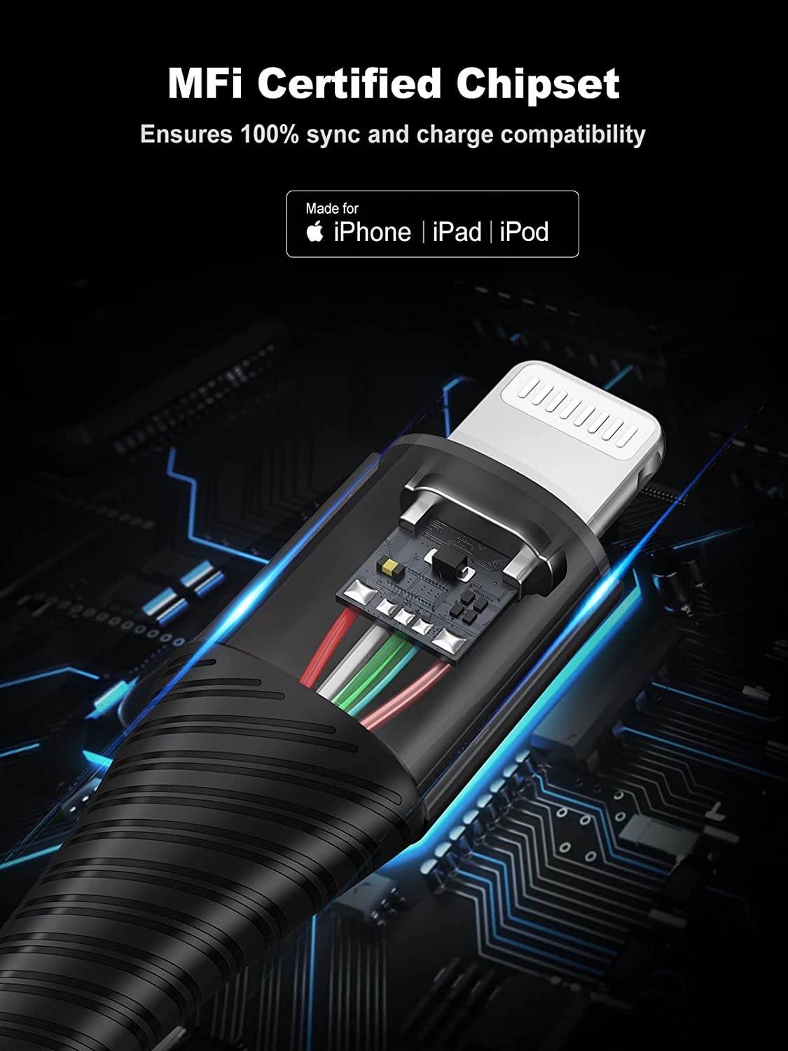 Dope DP-42401 USB C to Lightning MFI Certified ความยาว 1เมตร