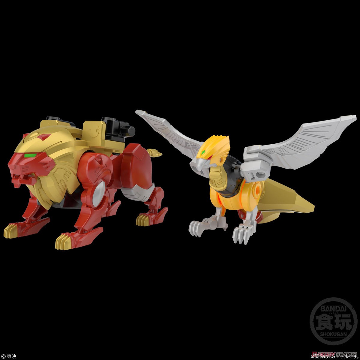 <Preorder-ปิดรบเมือเต็มโคต้า> 🔔เปิดรับPreorder มัดจำ 200 บาท SMP [Shokugan Modeling Project] Hyakujuu Gattai Gaoking (Set of 3) โมเดลประกอบ