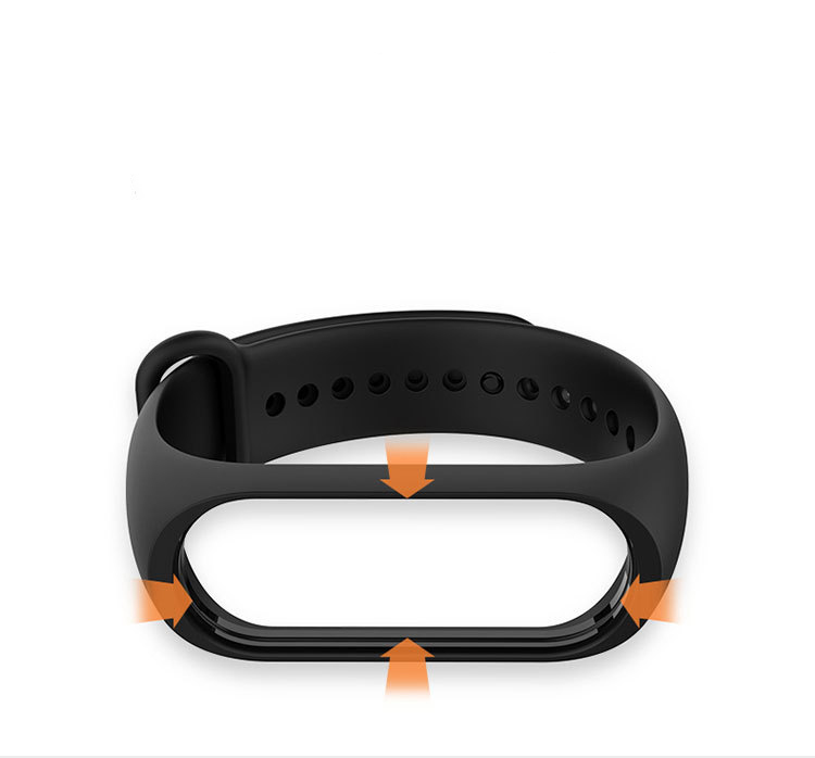 สายXiaomi Mi Band 4/3 สายยางซีลีโคน (ลิงค์2)