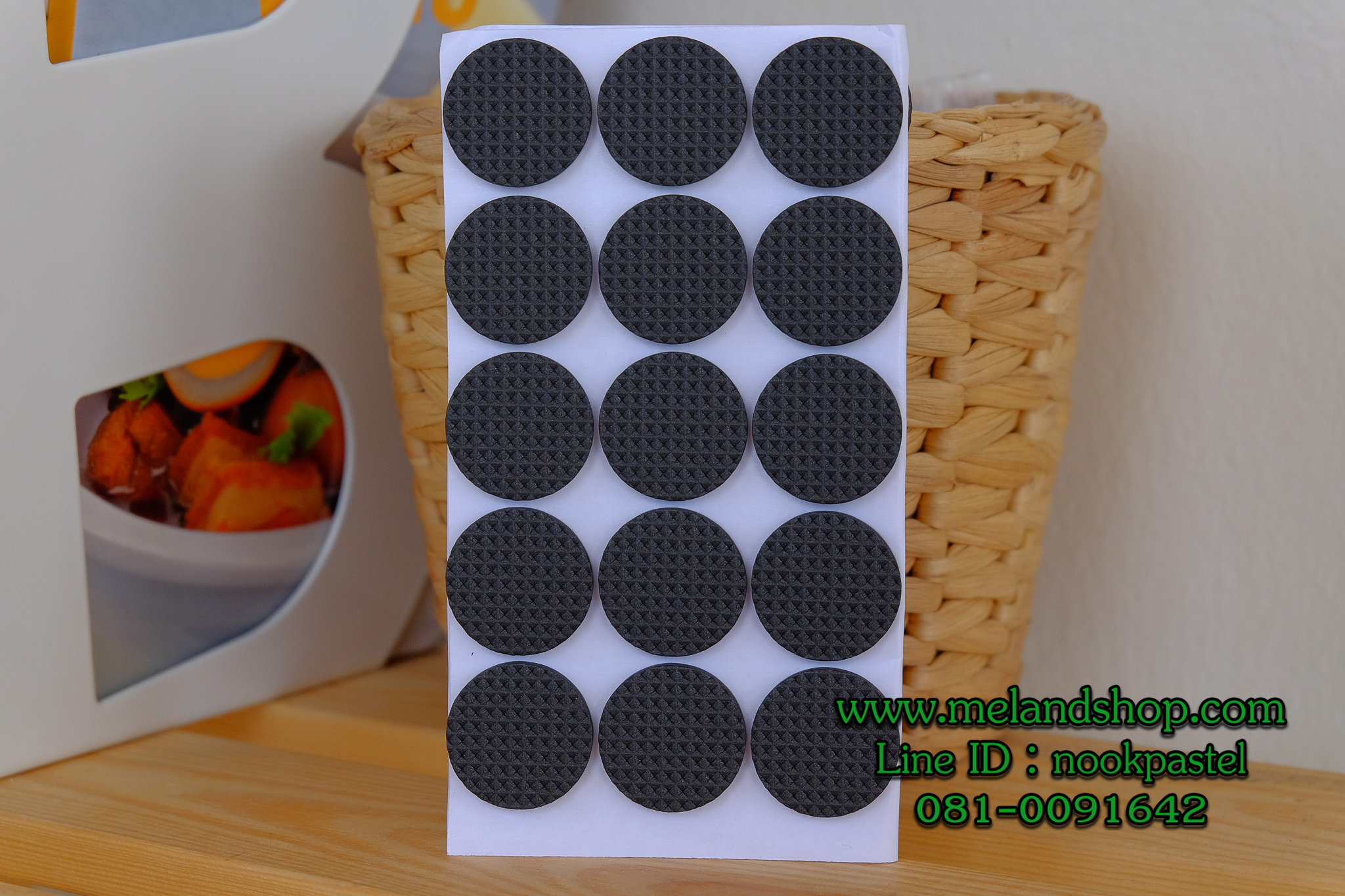 แผ่นรองขาเก้าอี้ ขาโต๊ะ ขาตู้ ติดแน่นทนทาน พร้อมส่งจากไทย