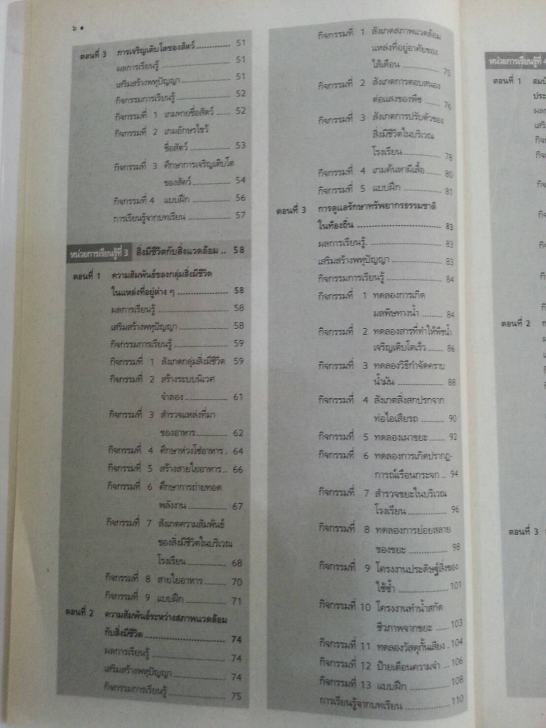 แบบฝึกหัดสาระการเรียนรู้พื้นฐานวิทยาศาสตร์ชั้นประถมศึกษาปีที่ 6 พร้อมเล่มเฉลย(คู่มือครู) สำนักพิมพ์ วพ