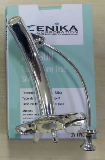Tracheostomy Tube Silver