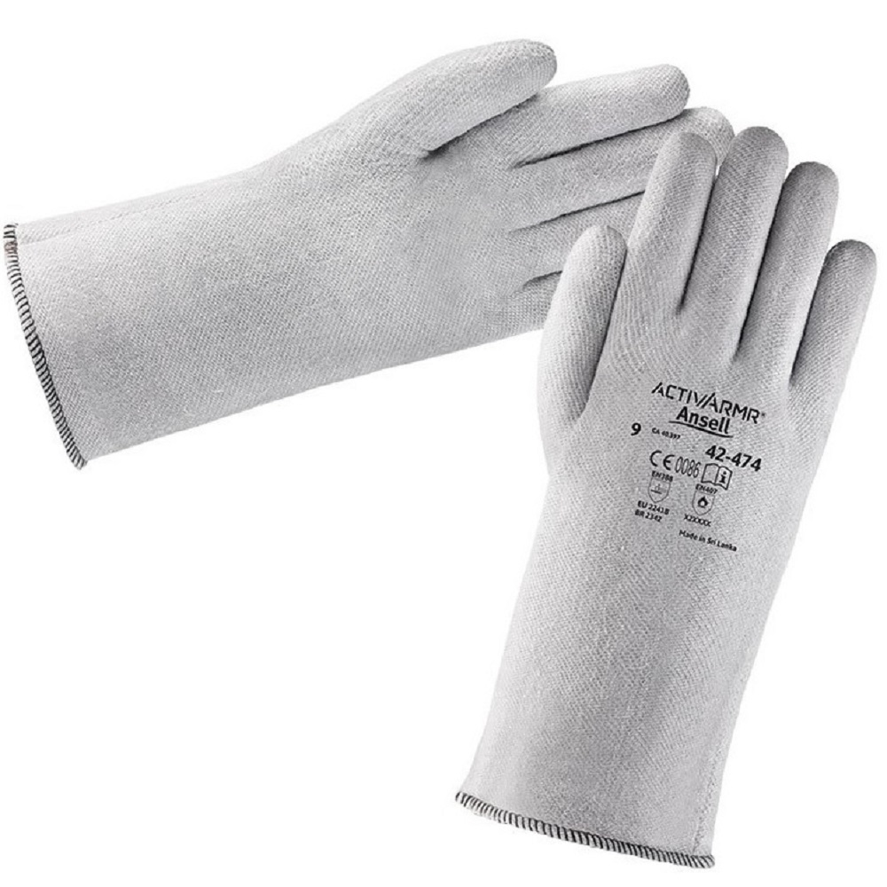 Ansell ถุงมือป้องกันความร้อนยาว 14" รุ่น ACTIVARMR 42-474-9