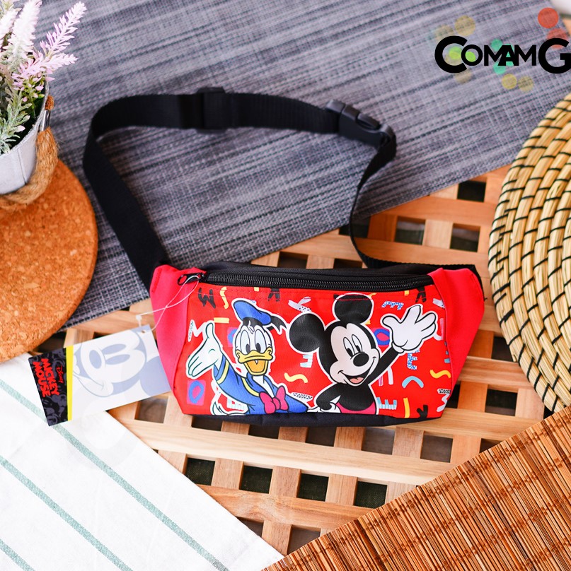 กระเป๋าคาดอกเด็ก กระเป๋าคาดเอวเด็ก กระเป๋าเด็ก รุ่นผ้าแคนวาส รุ่นหนังpu ลิขสิทธิ์แท้ คาดอก คาดเอว มีหลายลาย