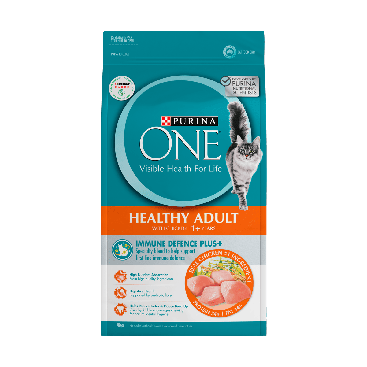 Purina one เพียวริน่า วันอาหารเเมว ขนาด 6.6-7.26 KG