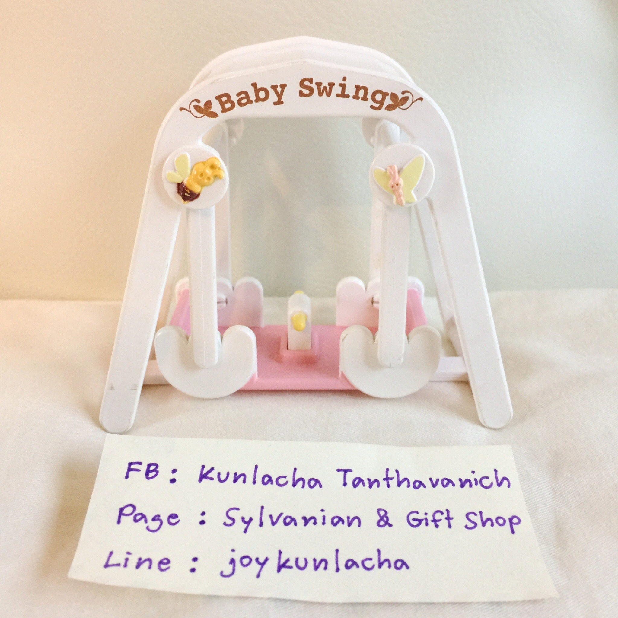 ชิงช้าโยกเยก ของเล่นแสนสนุกของเบบี๋ค่ะ Baby Swing : Sylvanian Families