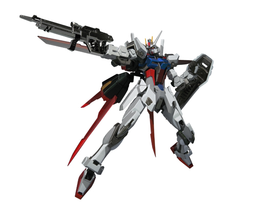 กันดั้ม Bandai The Robot Spirits <SIDE MS> R-100 GAT-X105+AQM/E-X01 Aile Strike Gundam