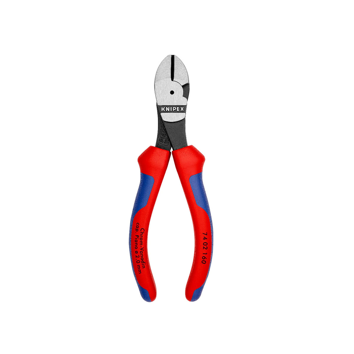 KNIPEX คีมปากเฉียงที่มีแรงงัดสูง (160mm.) NO.74 02 160