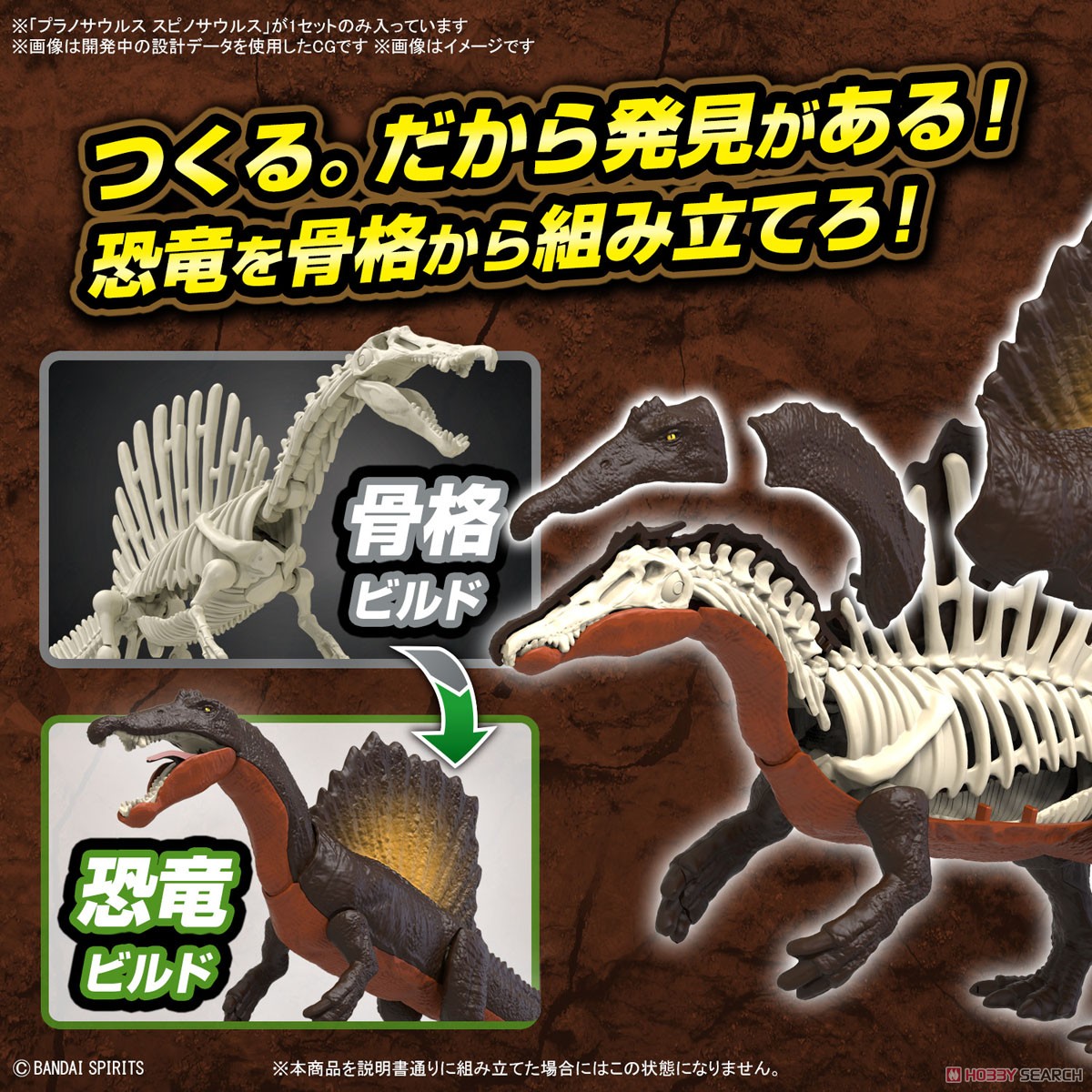<Preorder ปิดรับวันที่ 2/4/2023> 🔔เปิดรับPreorderไม่ต้ดงมัดจำ Planosaurus Spinosaurus (Plastic model)