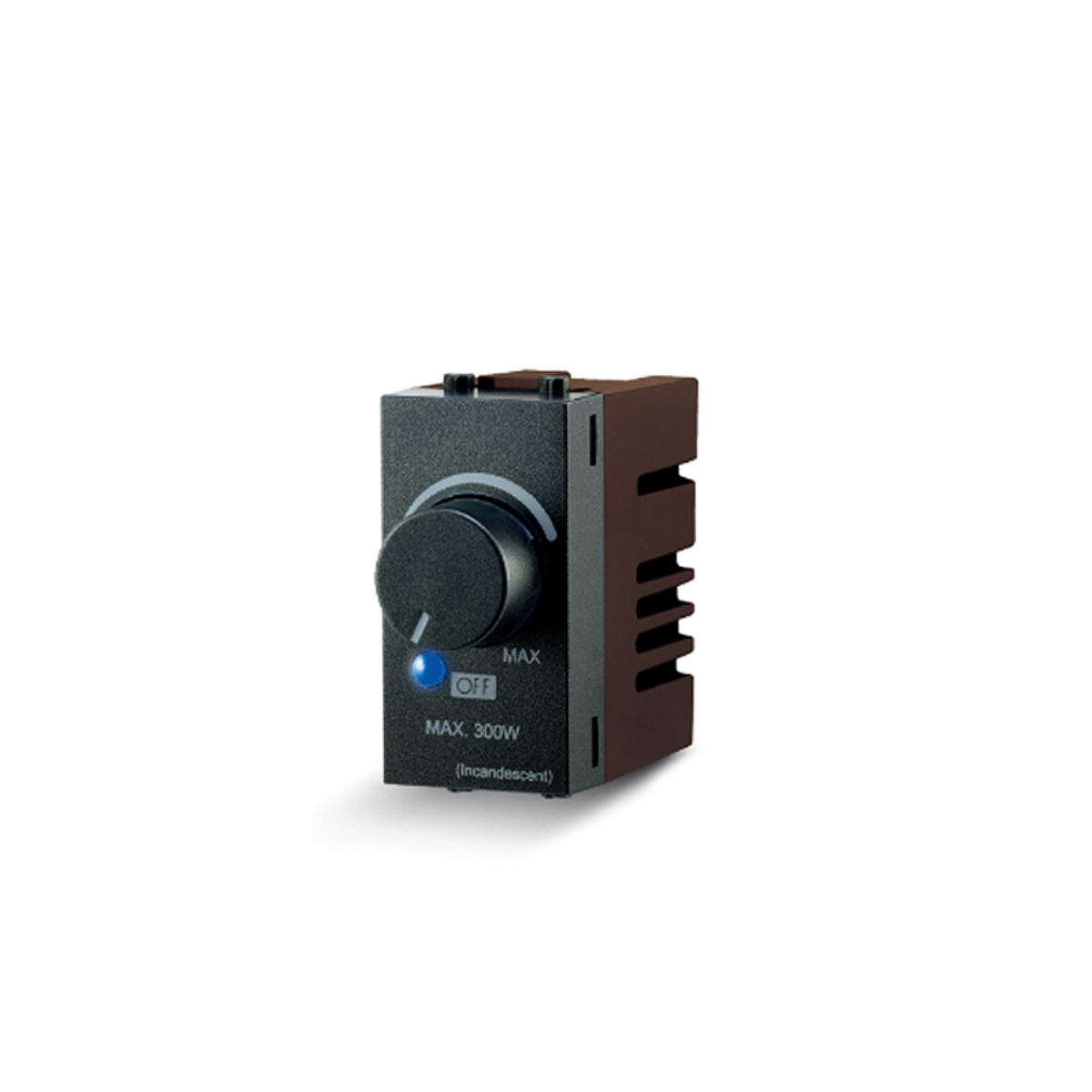 CHANG สวิทซ์หรี่ไฟหลอดไส้ 300W เทาดำ มาตรฐาน SD-300C