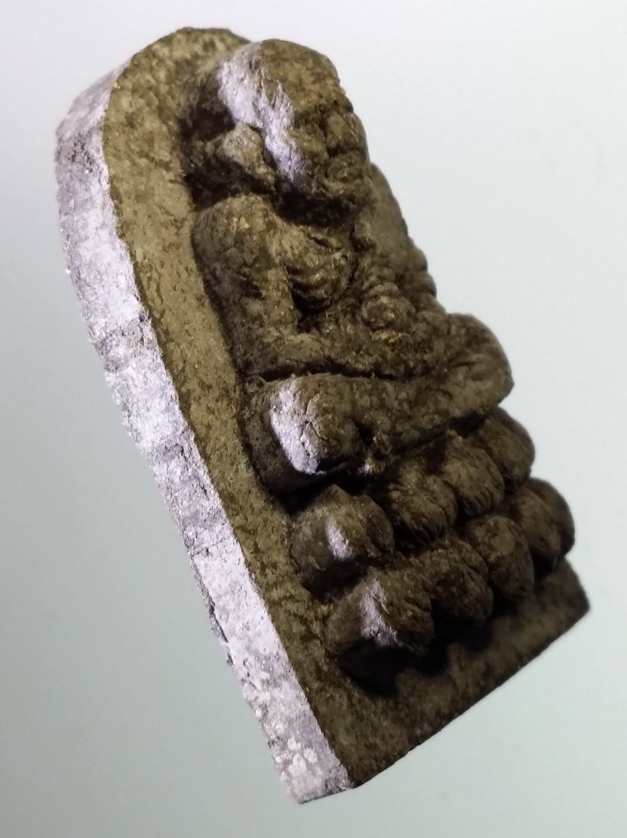 รหัสสินค้า หลวงปู่ทวด วัดต่างๆ 515 หลวงปู่ทวดเนื้อว่านหลังเรียบ วัดช้างให้ จังหวัดปัตตานี ไม่ทราบปีที่สร้าง