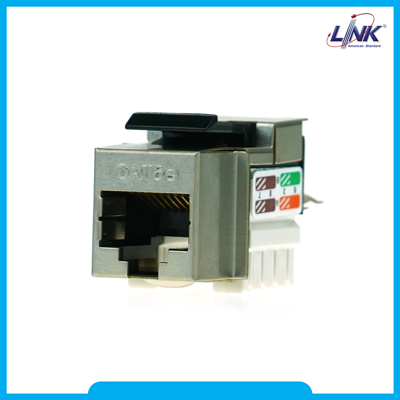 Shield CAT 5E RJ45 Modular JACK (ตัวเมียชิลด์)