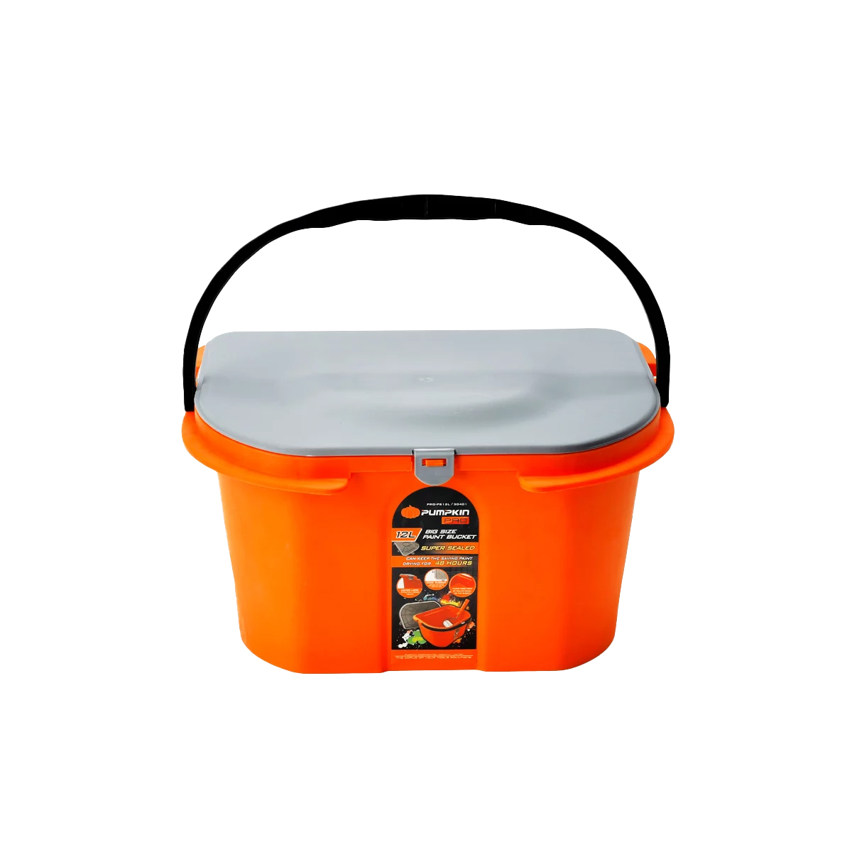 PUMPKIN PRO ถังทาสี SUPER SEALED เก็บรักษา 48 ชม 12 ลิตร [PRO-PS12L]