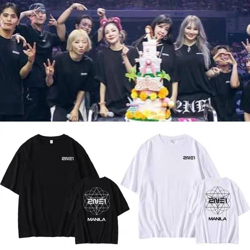 เสื้อยืด 2NE1 : 2024 ASIA TOUR [WELCOME BACK] MANILA