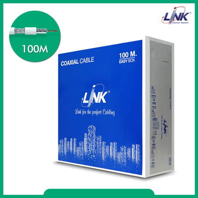 CB-0105HF-1 FLEX. SOLID 75 Ohm, White, for Patch Cord STANDARD 100m./Easy BxR.