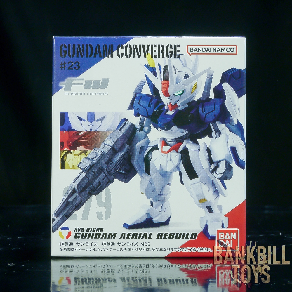 กันดั้ม Bandai Candy Toy FW Gundam Converge #23 No.279 XVX-016RN Gundam Aerial Rebuild