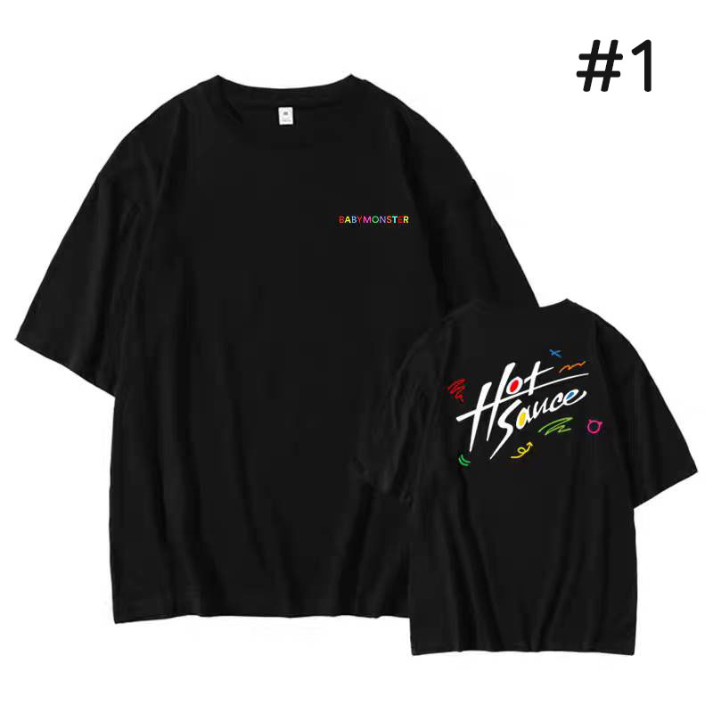 เสื้อยืดแฟนเมด BABYMONSTER : HOT Sauce