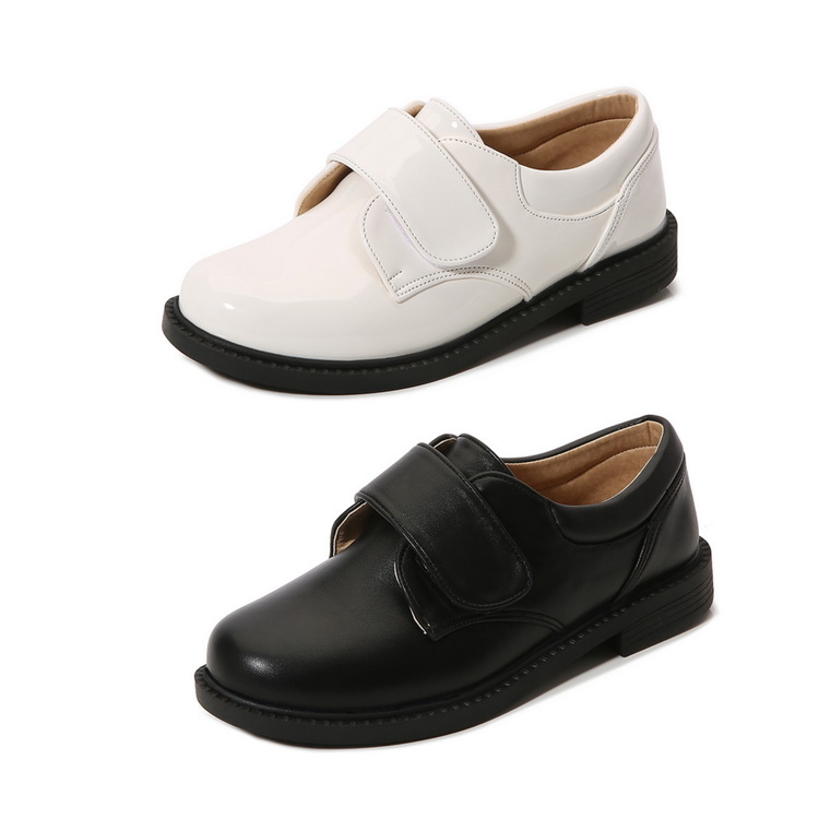 Shoe9901- รองเท้าคัชชูเด็กชายตั้งแต่เล็ก-ถึงเด็กโต วัสดุคุณภาพ สวย ใส่สบาย (ความยาววัดจากพื้นภายใน ให้ใช้ความยาวเท้า +0.5 cm.แล้วแลือก)