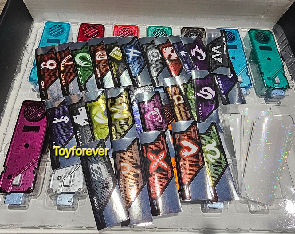 Csm Double Gaia memory A-Z Bootleg เมม 24 อัน แถมกระเป๋าเหล็ก เสียงนักแสดงคุ้มๆ