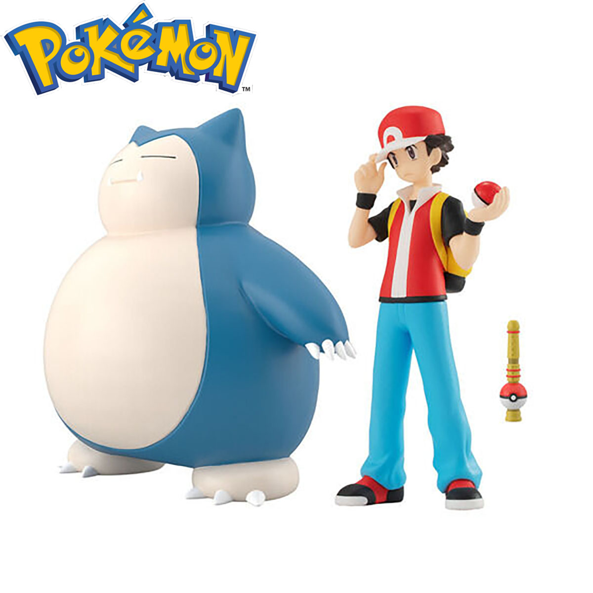 <Preorderภึง 26/3/2023>เปิดรับPreorder มัดจำ 200 บาท POKÉMON SCALE WORLD KANTO RED & SNORLAX & POKÉMON FLUTE W/O GUM