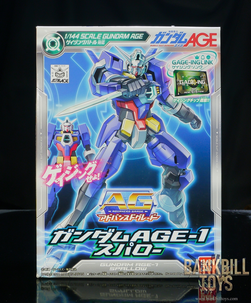 กันดั้ม Bandai Gunpla AG 1/144 AGE-1S Gundam AGE-1 Spallow