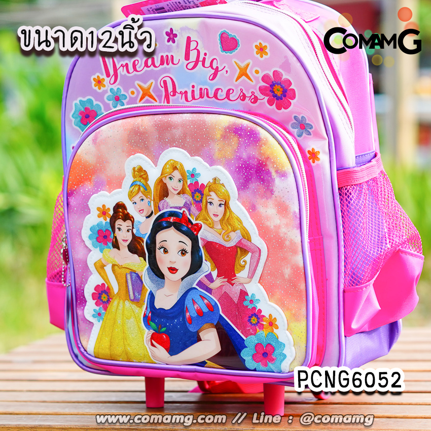 กระเป๋าล้อลากเด็ก กระเป๋าลายการ์ตูนลิขสิทธื์แท้ ขนาด 12-14-15นิ้ว ไปโรงเรียน