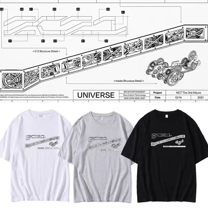 เสื้อยืด NCT : UNIVERSE